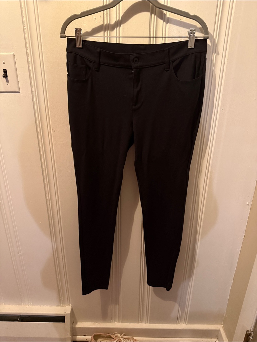 Yummie by Heather Thomson Black Slim Stretch Chinos